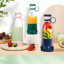 Rechargeable Mixers Fresh Fruit Juicers Blue/Pink Usb Portable Juice Bottle Mini Fast Electric Blender Smoothie Ice Maker
